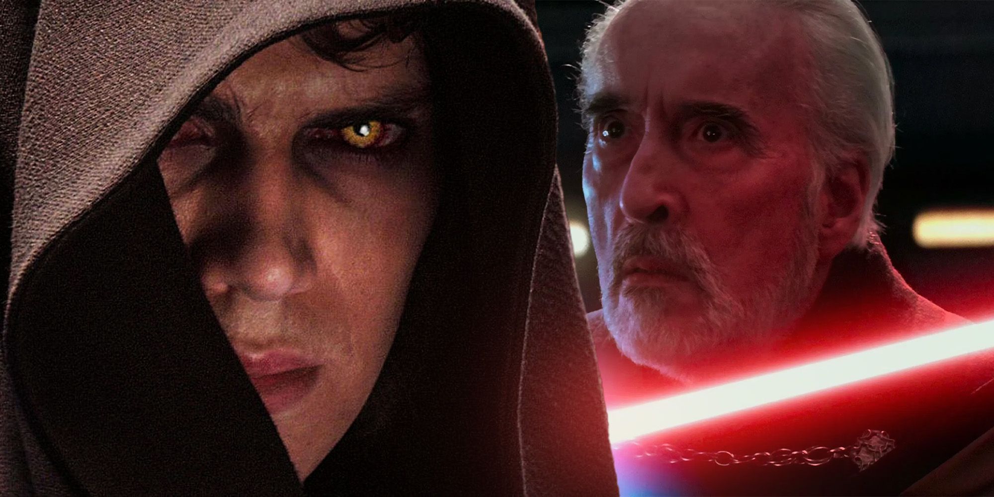 Count Dooku Anakin sith eyes revenge of the sith